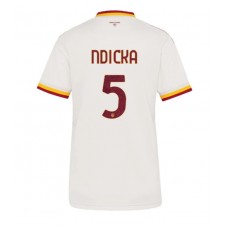 AS Roma Evan Ndicka #5 Bortatröja Dam 2026-27 Korta ärmar